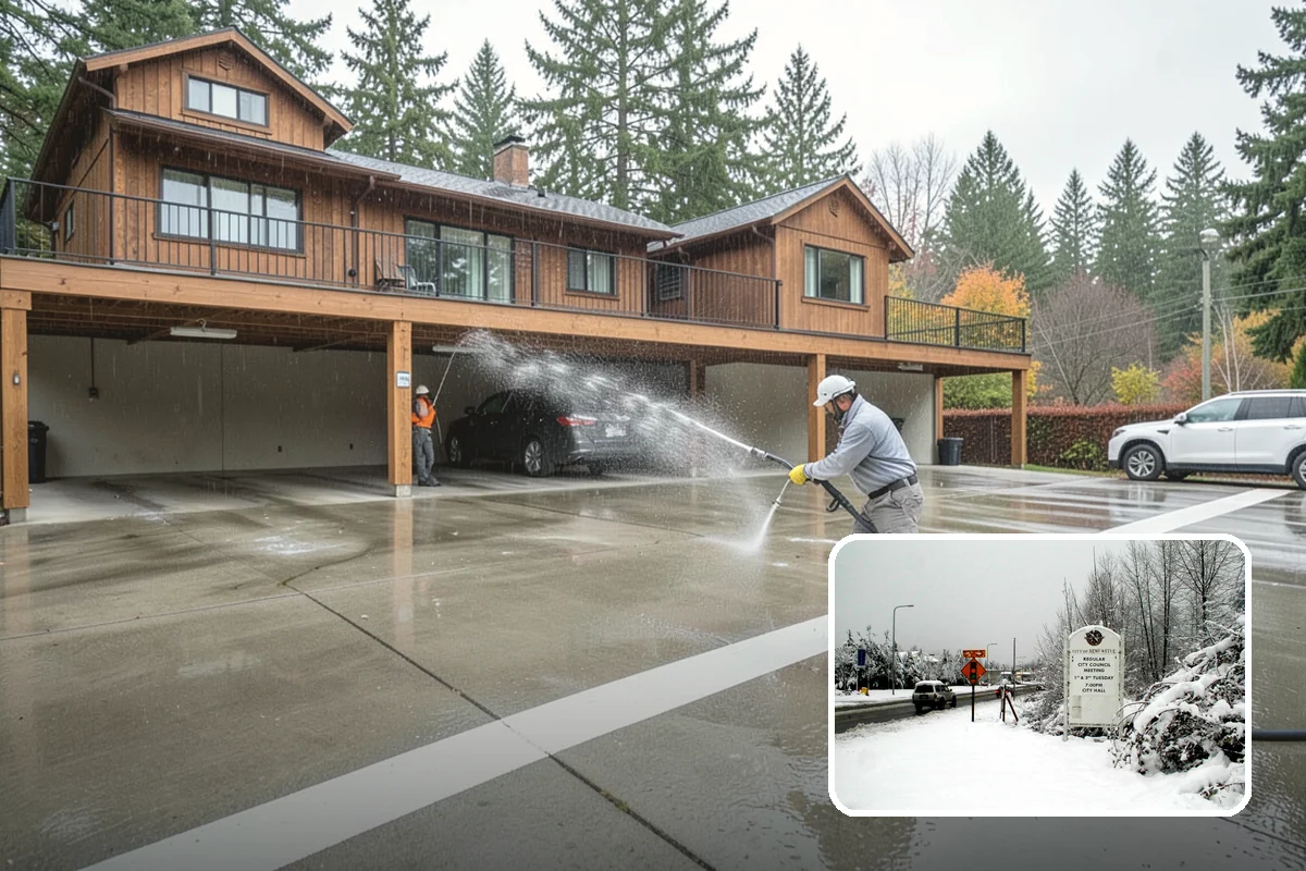 Oil Spill Cleanup in Newcastle, King County, WA - Prevents oil from reaching storm drains