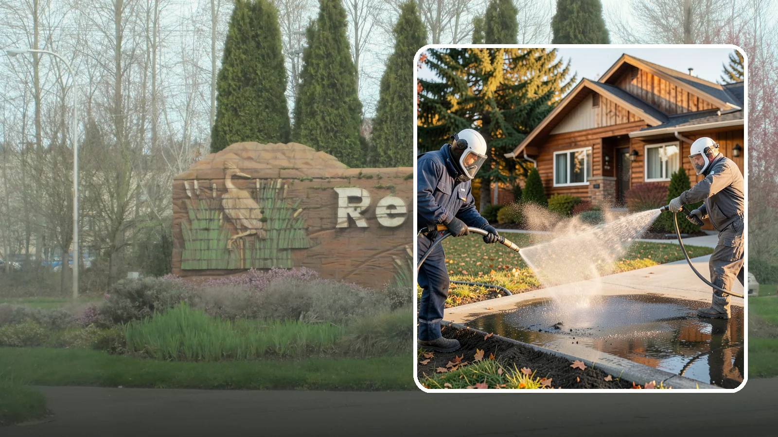 Oil Spill Cleanup in Renton, King County, WA - We clean up oil spills on Washington driveways, lots, and shop floors to stop staining and runoff hazards.