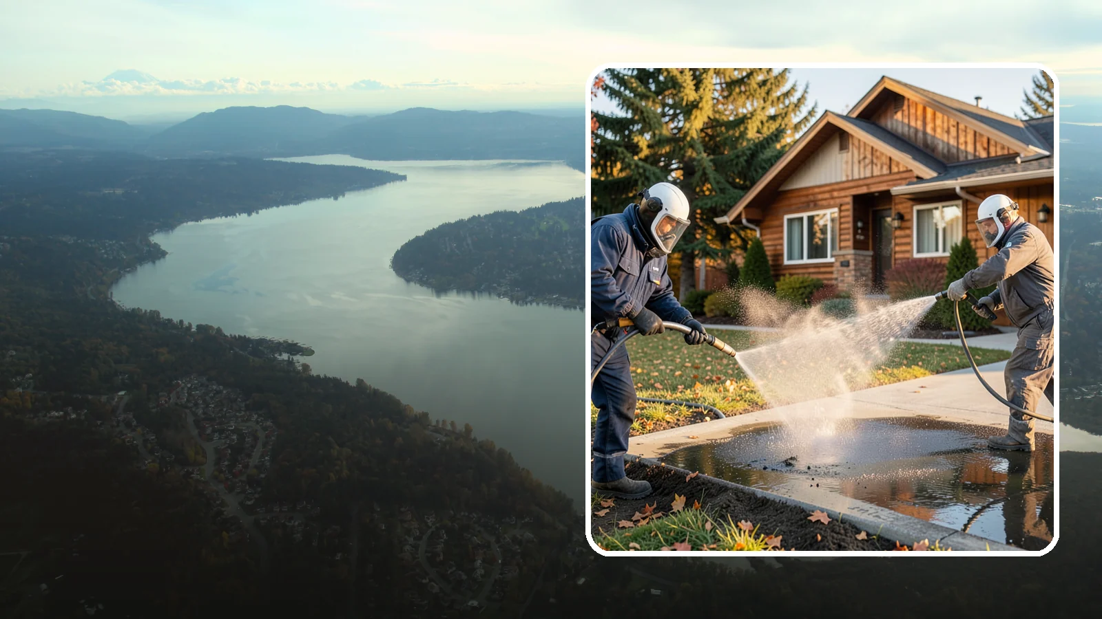 Oil Spill Cleanup in Sammamish, King County, WA - We clean up oil spills on Washington driveways, lots, and shop floors to stop staining and runoff hazards.