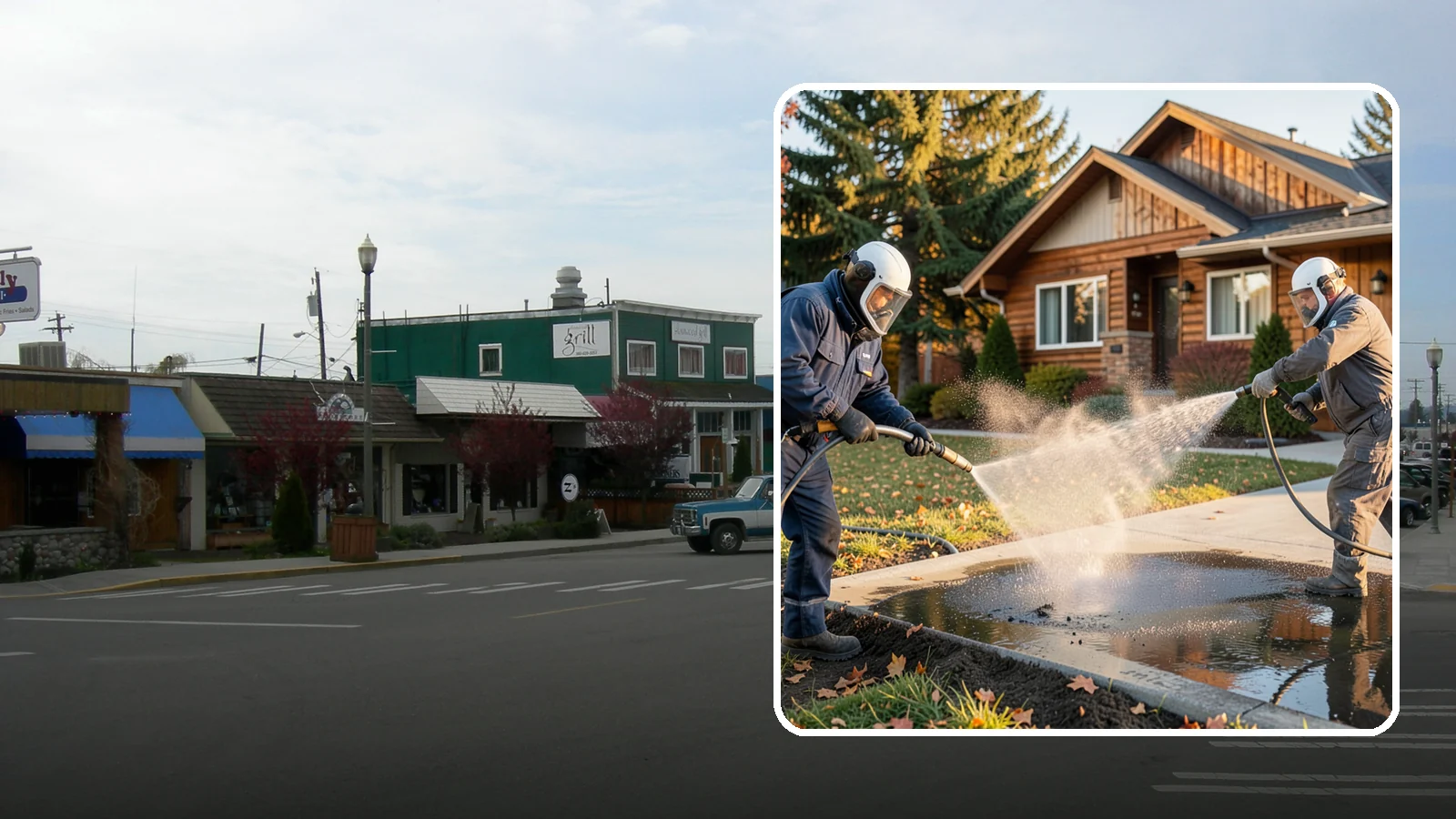Oil Spill Cleanup in Stanwood, Snohomish County, WA - We clean up oil spills on Washington driveways, lots, and shop floors to stop staining and runoff hazards.