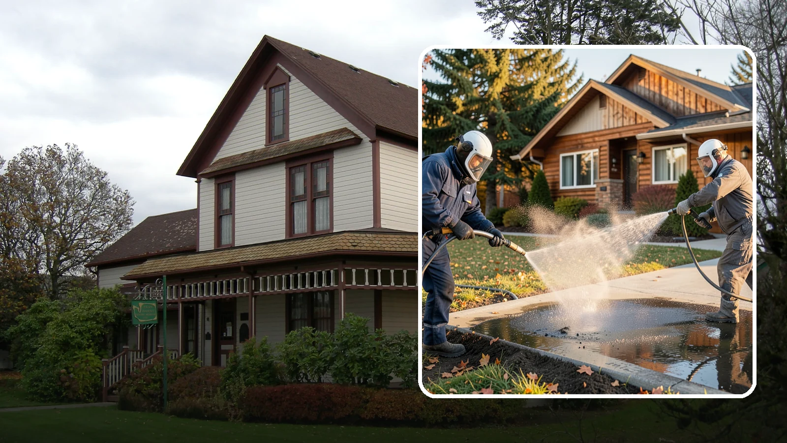 Oil Spill Cleanup in Sumner, Pierce County, WA - We clean up oil spills on Washington driveways, lots, and shop floors to stop staining and runoff hazards.