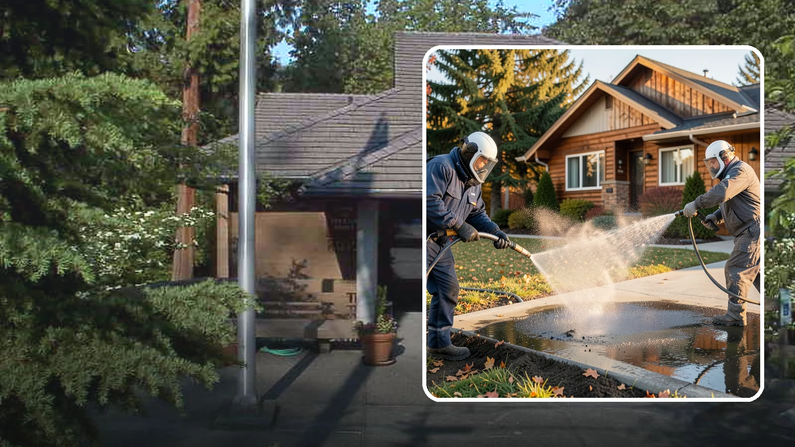 Oil Spill Cleanup in Yarrow Point, King County, WA - We clean up oil spills on Washington driveways, lots, and shop floors to stop staining and runoff hazards.