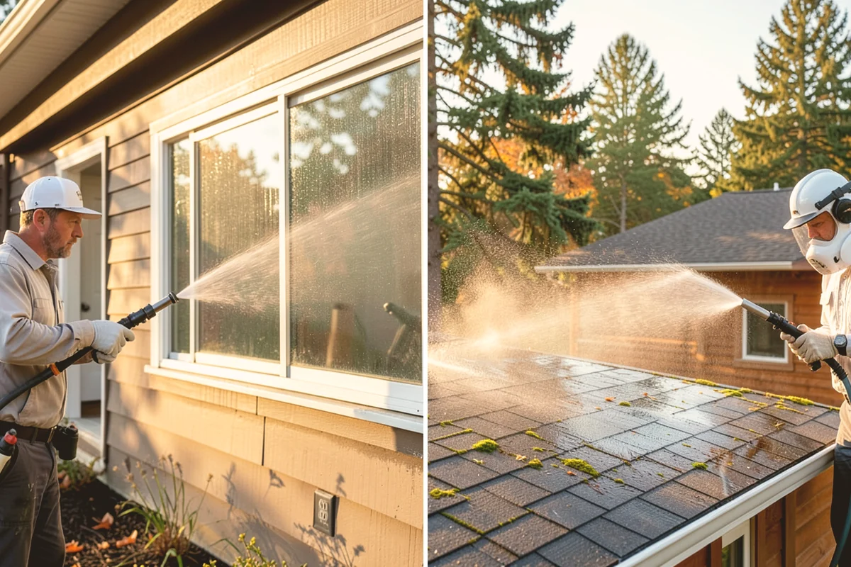 Outdoor Cushion Cleaning in Algona, King County, WA - Vacuum loose debris and pretreat visible mildew spots