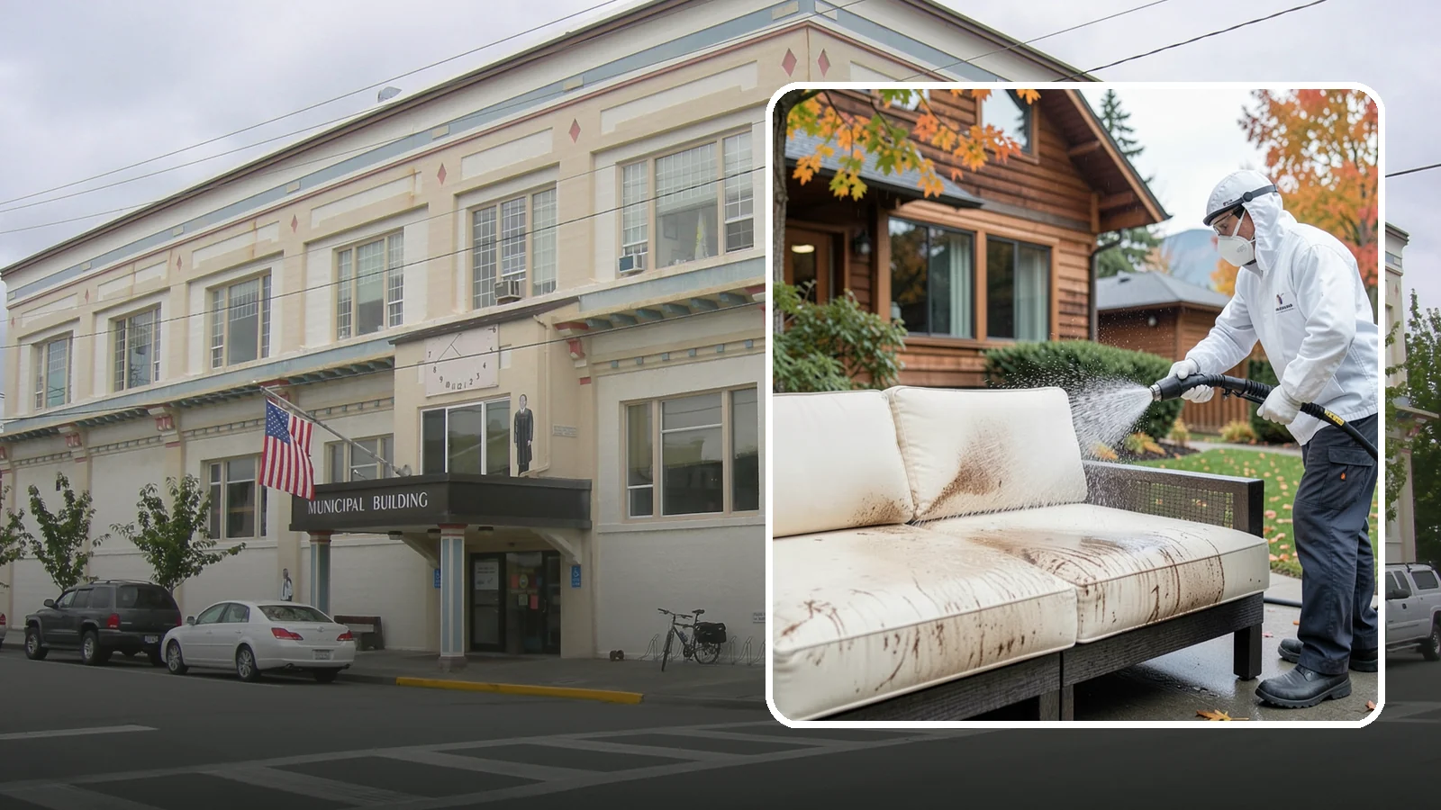 Outdoor Cushion Cleaning in Anacortes, Skagit County, WA - We wash, sanitize, and dry outdoor cushions to pull out the mustiness that settles in during long PNW wet seasons.