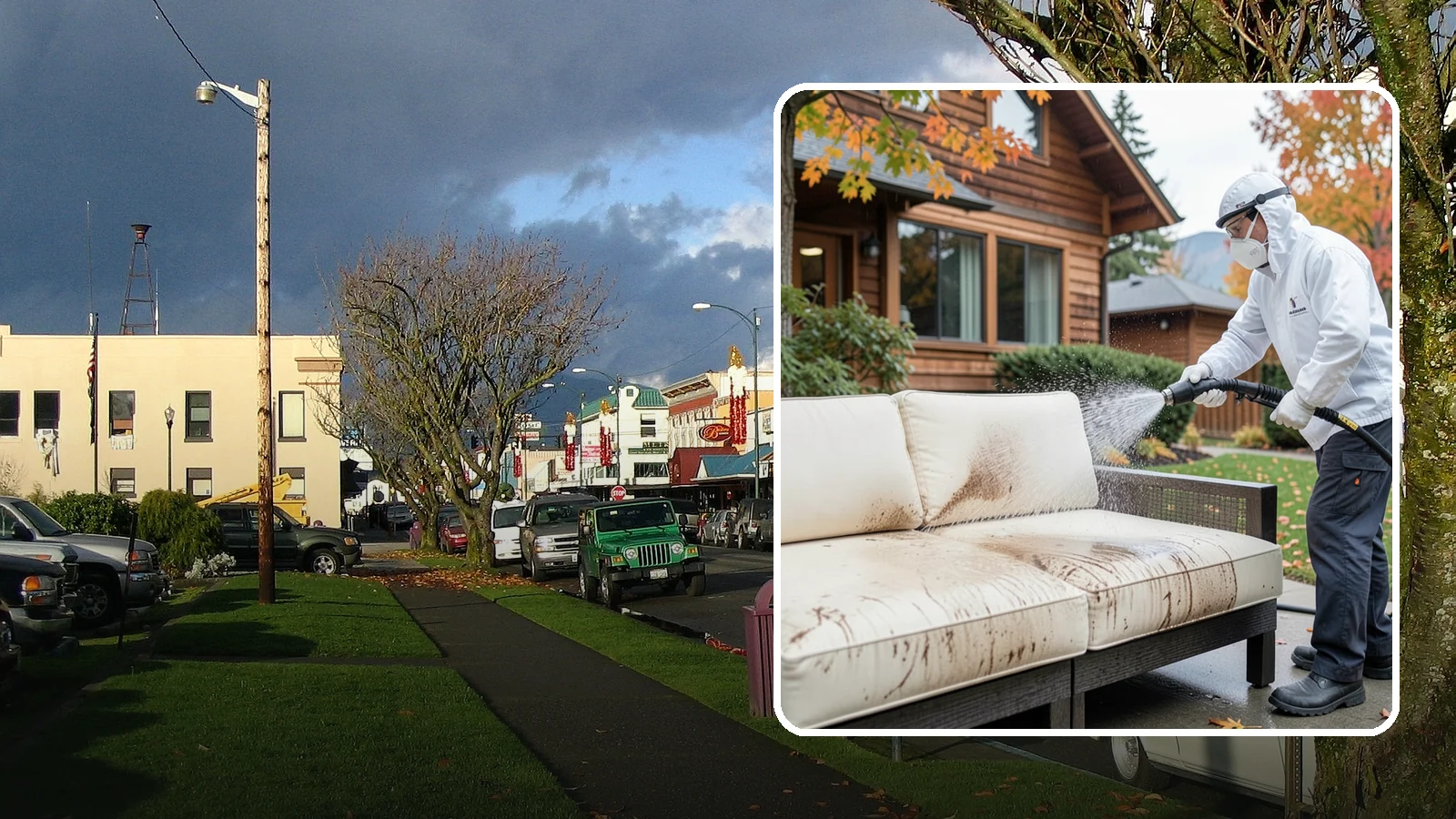 Outdoor Cushion Cleaning in Arlington, Snohomish County, WA - We wash, sanitize, and dry outdoor cushions to pull out the mustiness that settles in during long PNW wet seasons.
