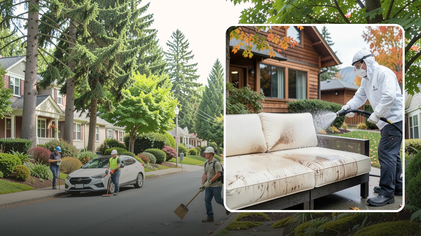 Outdoor Cushion Cleaning in Beaux Arts Village, King County, WA - We wash, sanitize, and dry outdoor cushions to pull out the mustiness that settles in during long PNW wet seasons.