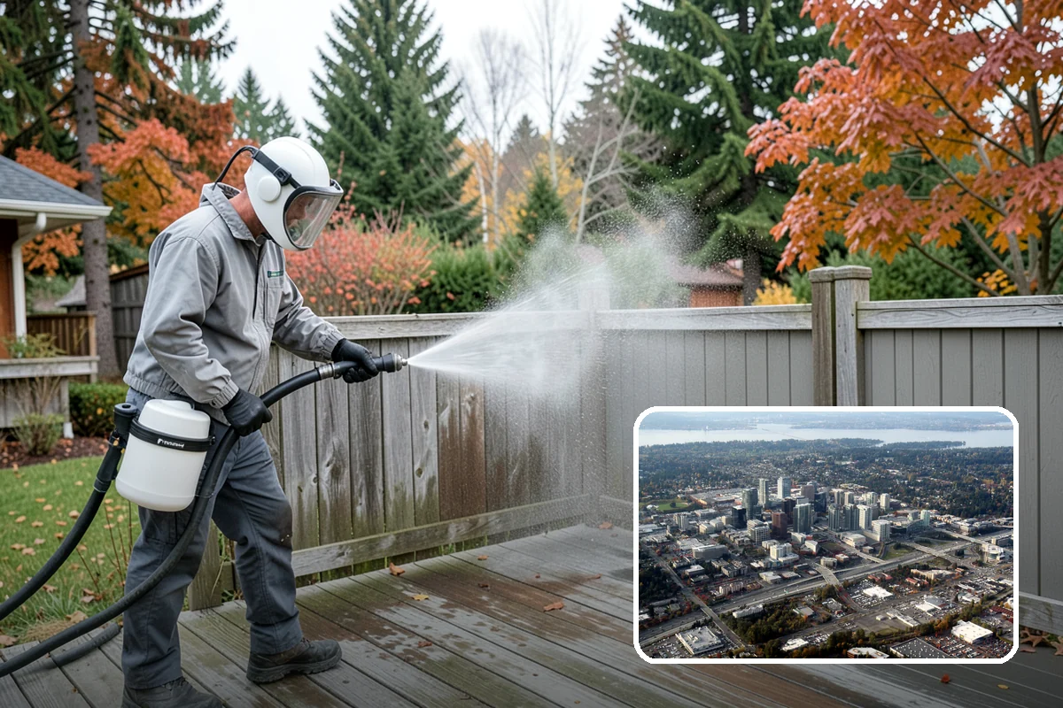 Outdoor Cushion Cleaning in Bellevue, King County, WA - Clears musty mildew odor caused by months of trapped moisture