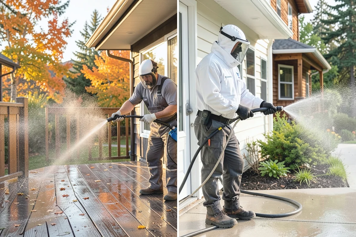 Outdoor Cushion Cleaning in Bonney Lake, Pierce County, WA - Vacuum loose debris and pretreat visible mildew spots