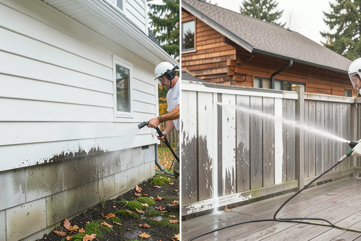 Outdoor Cushion Cleaning in Carbonado, Pierce County, WA - Vacuum loose debris and pretreat visible mildew spots