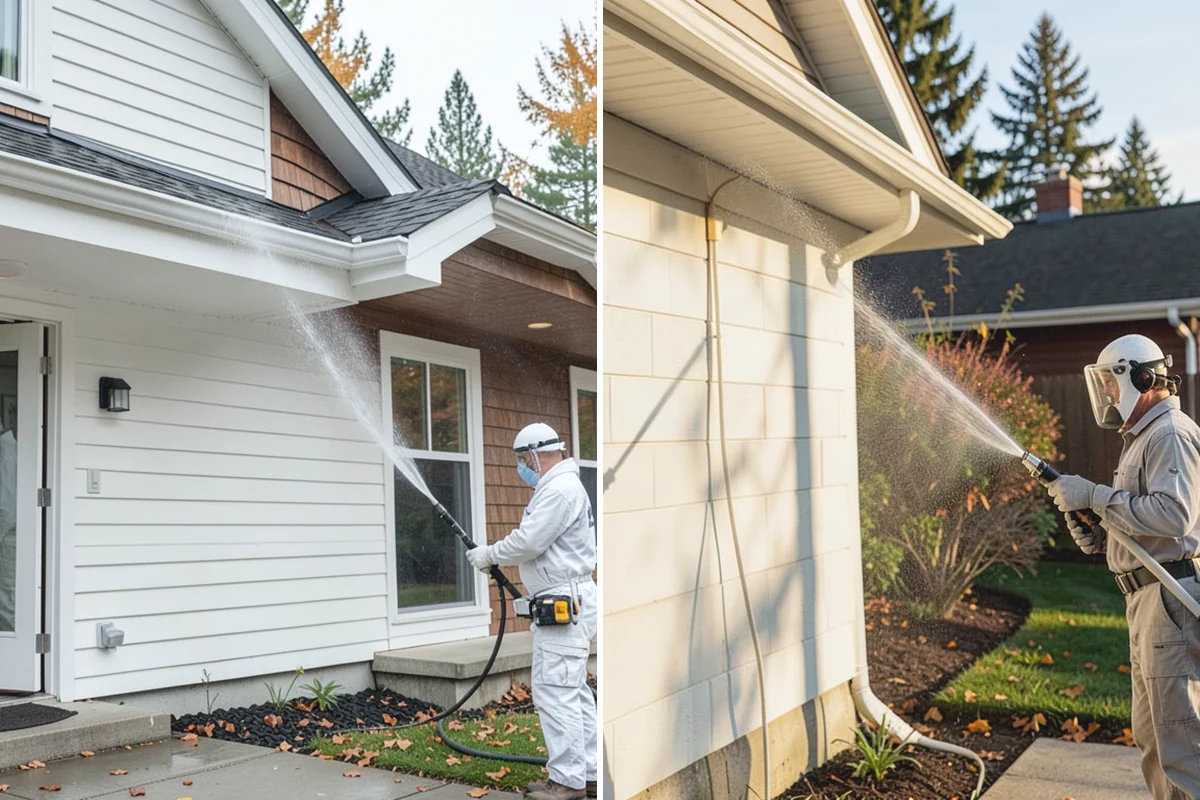 Outdoor Cushion Cleaning in Darrington, Snohomish County, WA - Vacuum loose debris and pretreat visible mildew spots