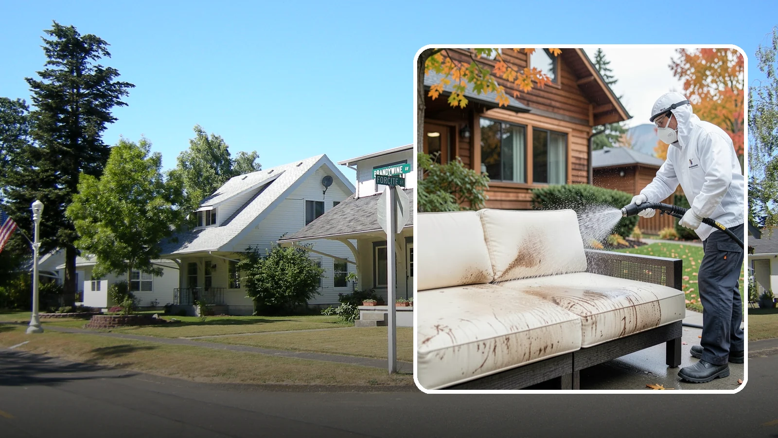 Outdoor Cushion Cleaning in DuPont, Pierce County, WA - We wash, sanitize, and dry outdoor cushions to pull out the mustiness that settles in during long PNW wet seasons.