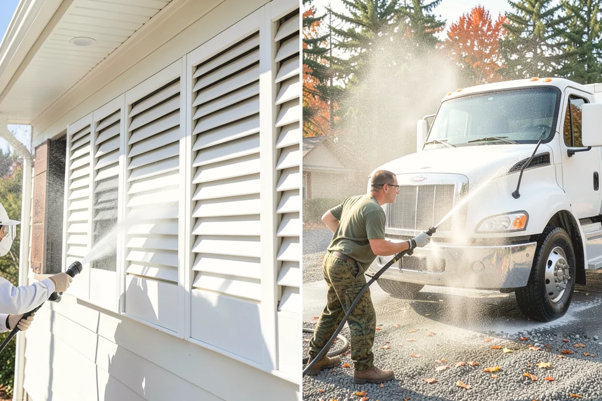 Outdoor Cushion Cleaning in Duvall, King County, WA - Vacuum loose debris and pretreat visible mildew spots