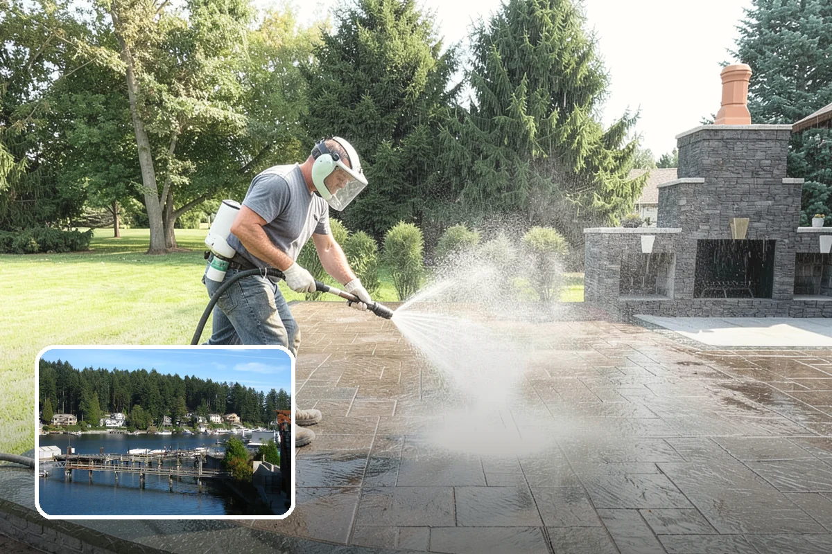 Outdoor Cushion Cleaning in Gig Harbor, Pierce County, WA - Clears musty mildew odor caused by months of trapped moisture