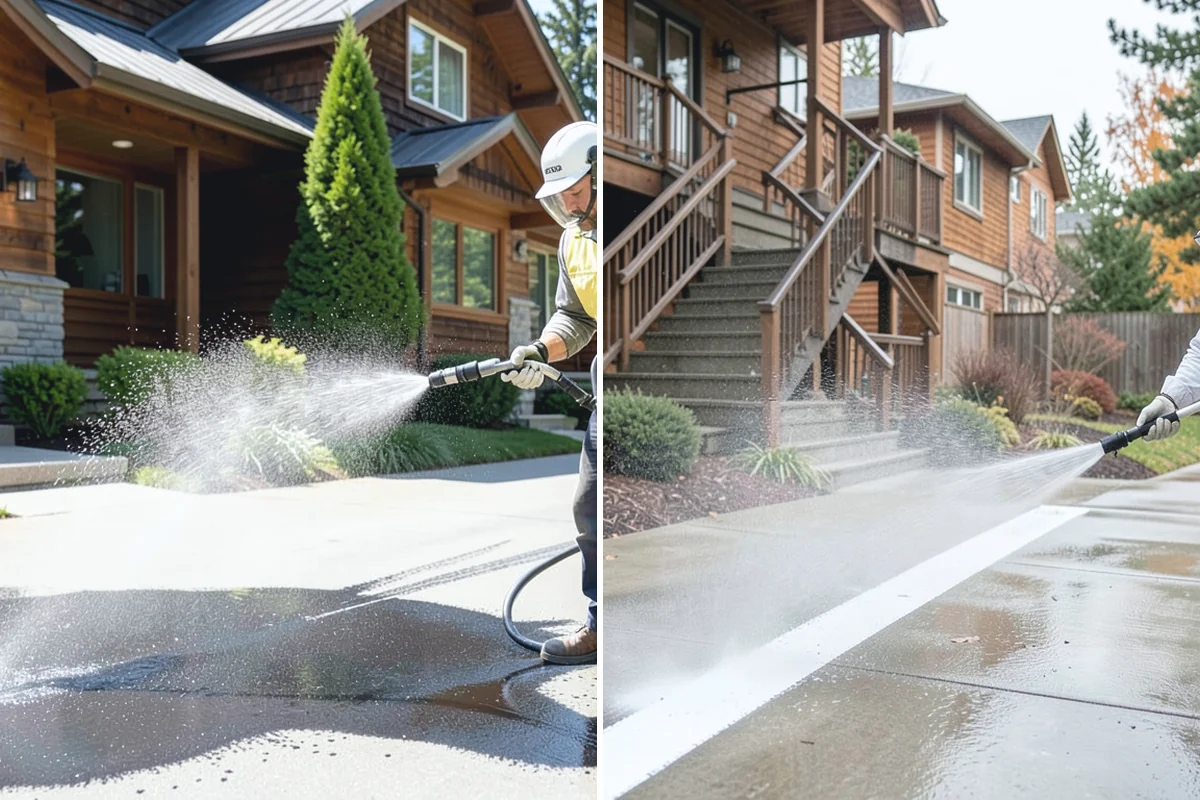 Outdoor Cushion Cleaning in Hamilton, Skagit County, WA - Vacuum loose debris and pretreat visible mildew spots