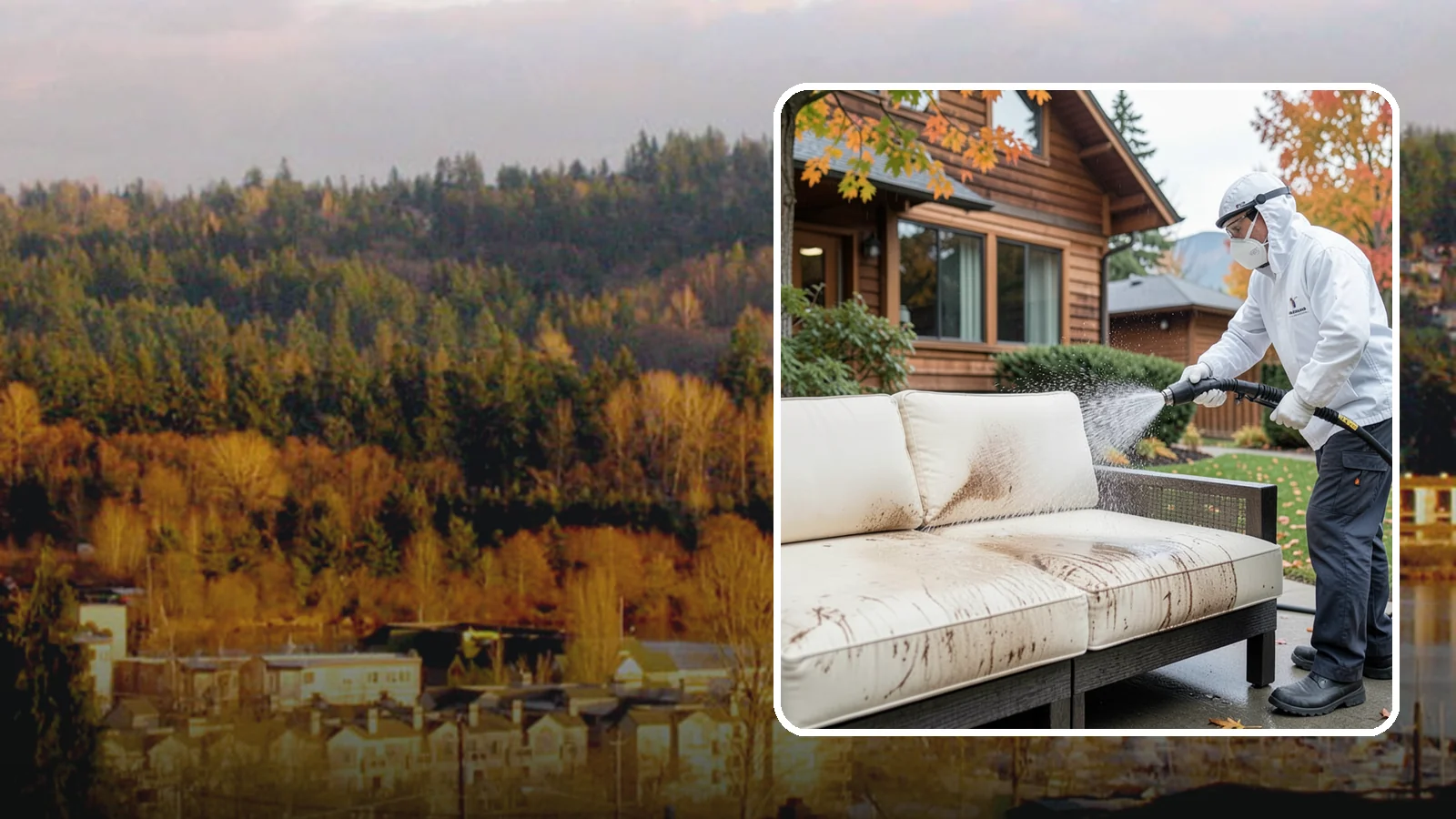 Outdoor Cushion Cleaning in Kenmore, King County, WA - We wash, sanitize, and dry outdoor cushions to pull out the mustiness that settles in during long PNW wet seasons.