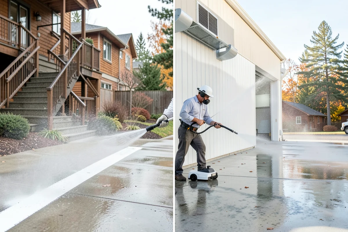 Outdoor Cushion Cleaning in Kenmore, King County, WA - Vacuum loose debris and pretreat visible mildew spots