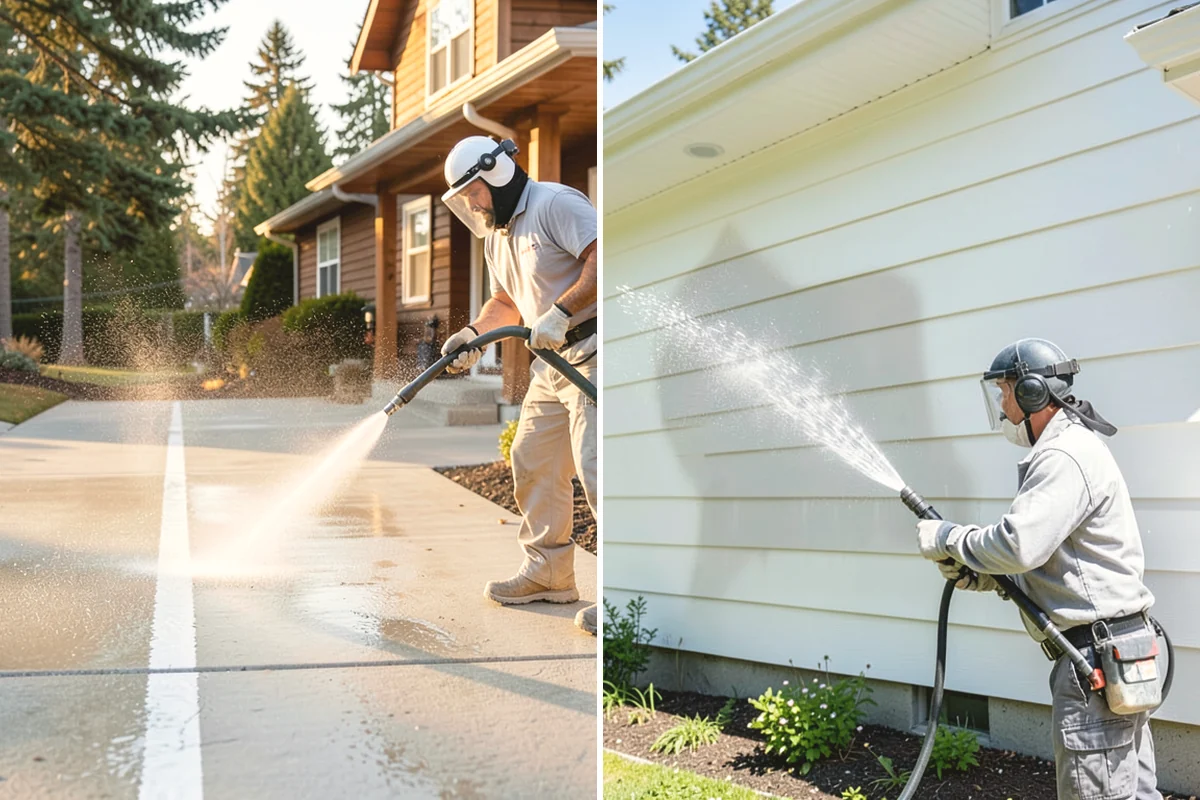 Outdoor Cushion Cleaning in Lake Stevens, Snohomish County, WA - Vacuum loose debris and pretreat visible mildew spots