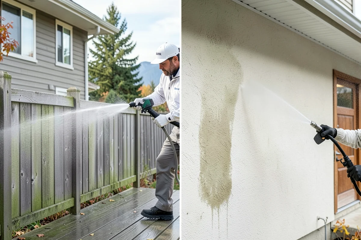 Outdoor Cushion Cleaning in Lakewood, Pierce County, WA - Vacuum loose debris and pretreat visible mildew spots