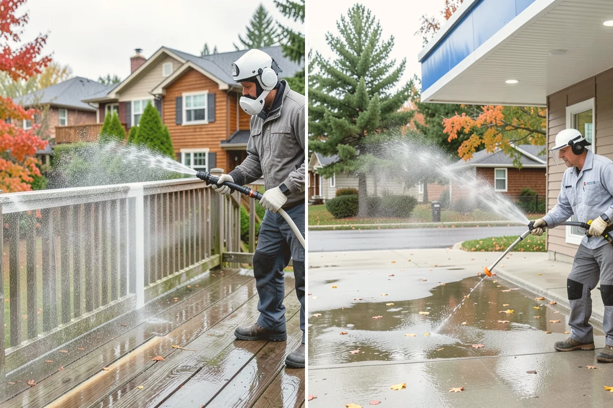 Outdoor Cushion Cleaning in Lynnwood, Snohomish County, WA - Vacuum loose debris and pretreat visible mildew spots