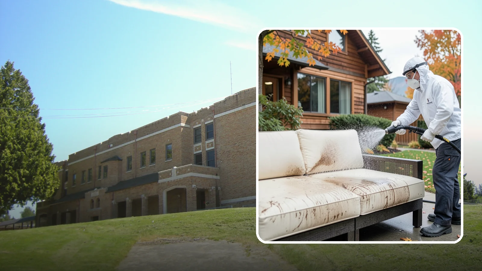 Outdoor Cushion Cleaning in Maple Valley, King County, WA - We wash, sanitize, and dry outdoor cushions to pull out the mustiness that settles in during long PNW wet seasons.