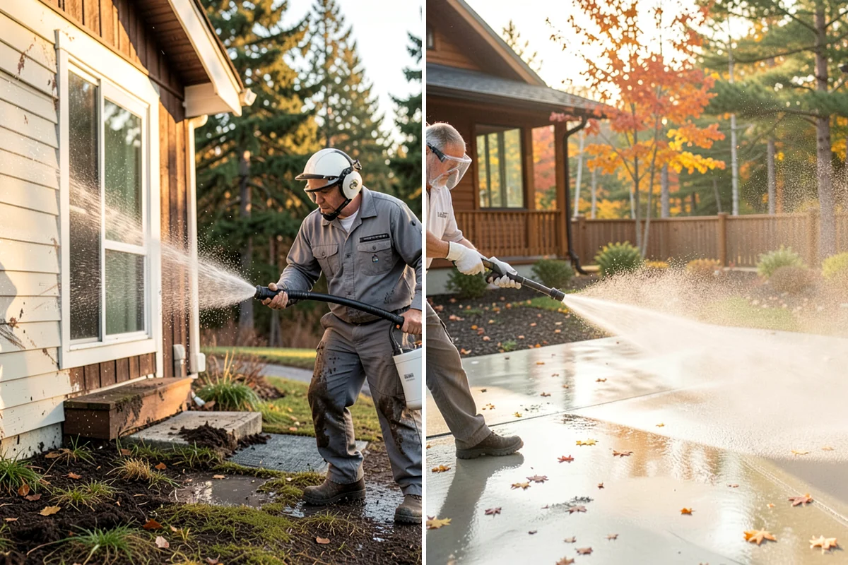 Outdoor Cushion Cleaning in Maple Valley, King County, WA - Vacuum loose debris and pretreat visible mildew spots