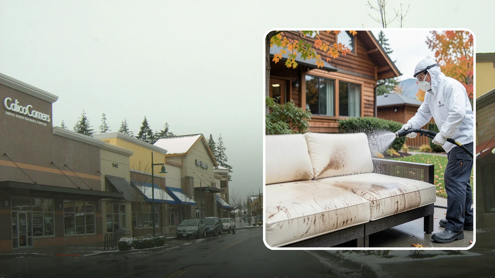 Outdoor Cushion Cleaning in Mill Creek, Snohomish County, WA - We wash, sanitize, and dry outdoor cushions to pull out the mustiness that settles in during long PNW wet seasons.