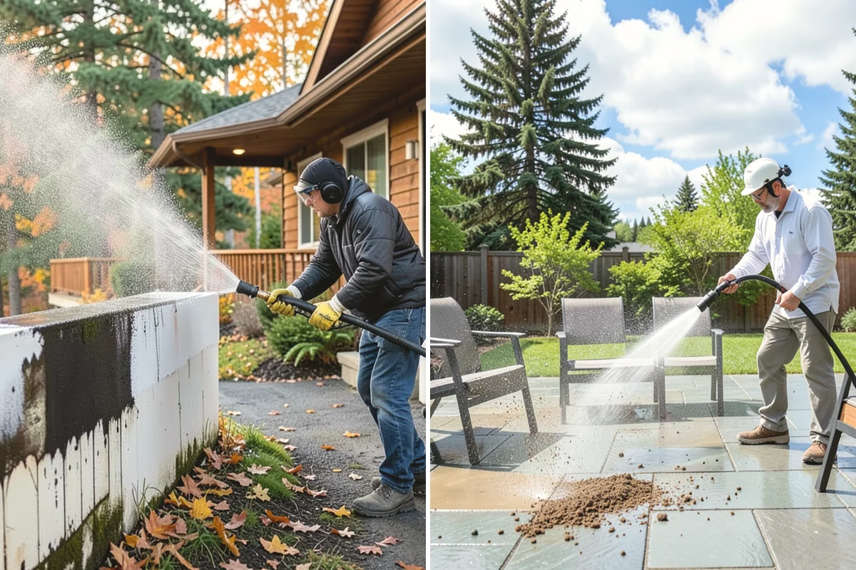 Outdoor Cushion Cleaning in Mill Creek, Snohomish County, WA - Vacuum loose debris and pretreat visible mildew spots