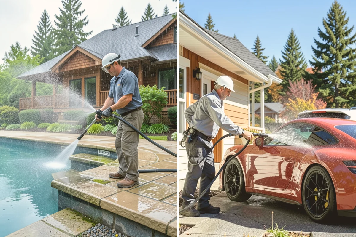 Outdoor Cushion Cleaning in Newcastle, King County, WA - Vacuum loose debris and pretreat visible mildew spots