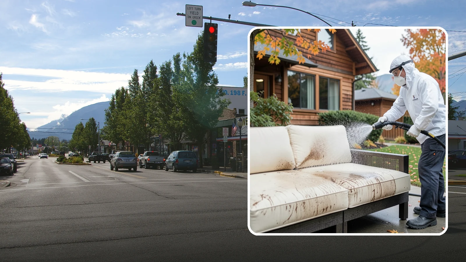 Outdoor Cushion Cleaning in North Bend, King County, WA - We wash, sanitize, and dry outdoor cushions to pull out the mustiness that settles in during long PNW wet seasons.