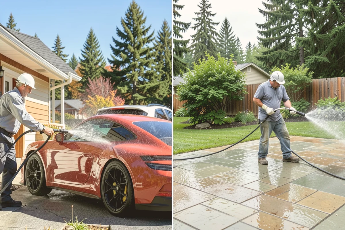 Outdoor Cushion Cleaning in Orting, Pierce County, WA - Vacuum loose debris and pretreat visible mildew spots