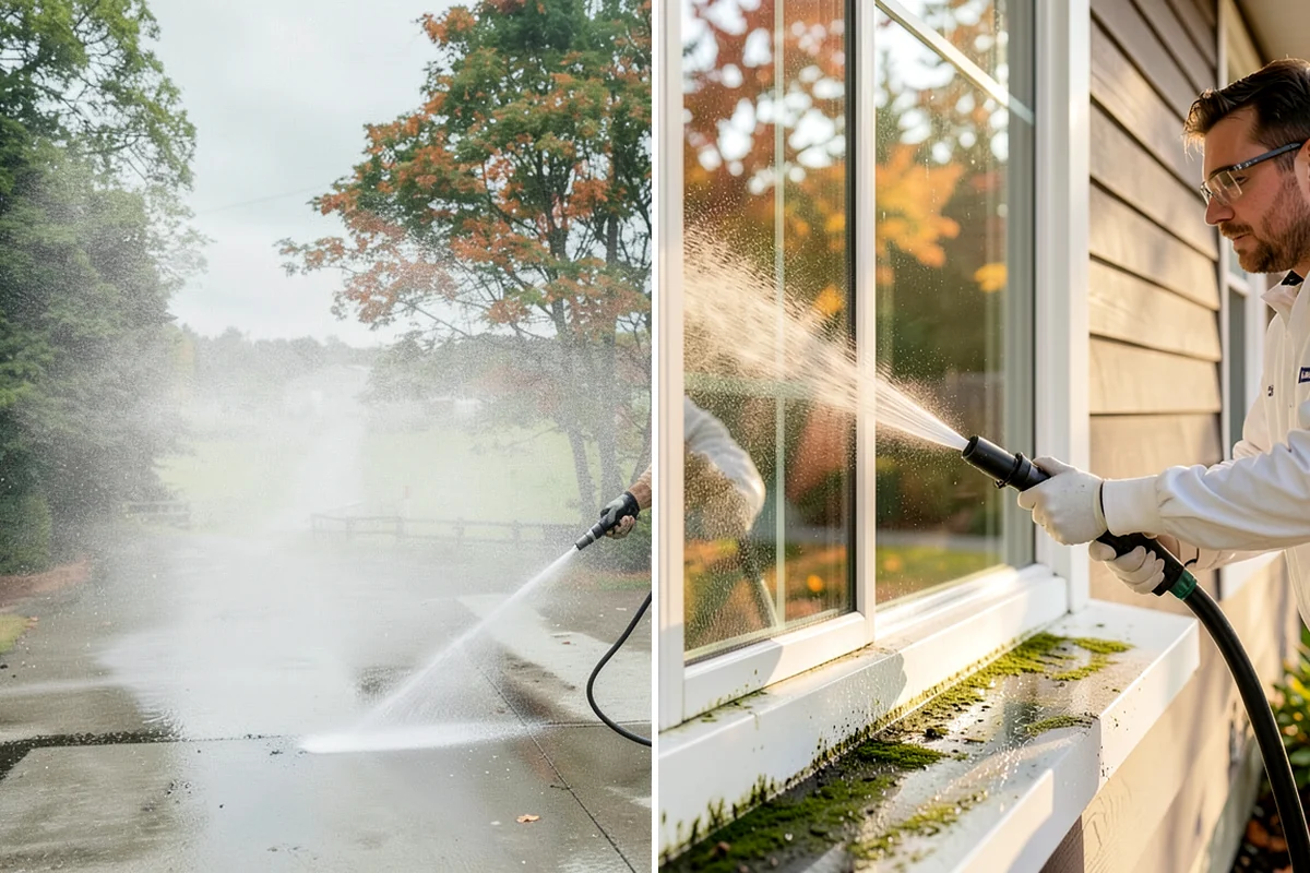 Outdoor Cushion Cleaning in Pacific, King County, WA - Vacuum loose debris and pretreat visible mildew spots