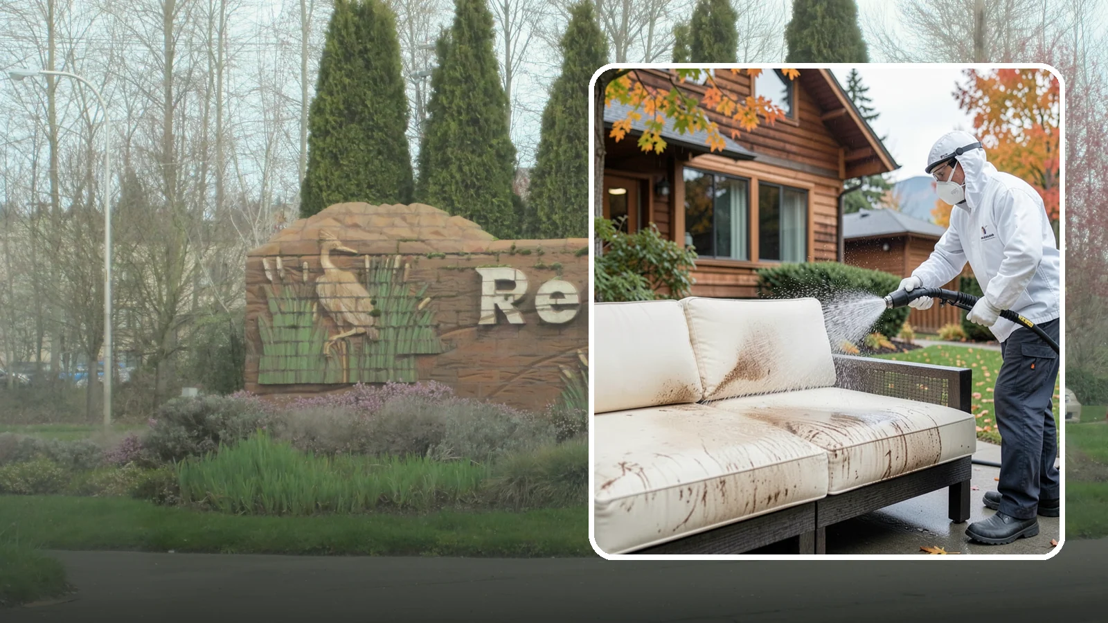 Outdoor Cushion Cleaning in Renton, King County, WA - We wash, sanitize, and dry outdoor cushions to pull out the mustiness that settles in during long PNW wet seasons.