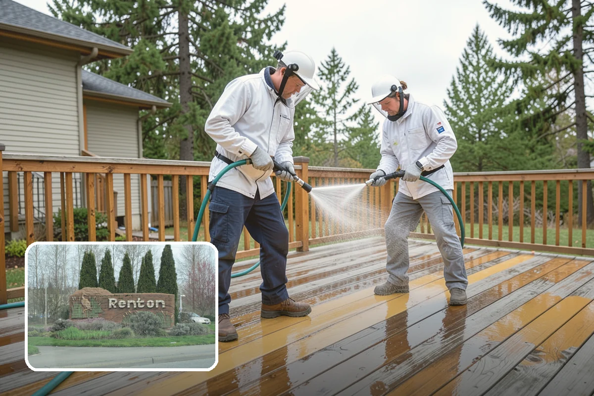 Outdoor Cushion Cleaning in Renton, King County, WA - Clears musty mildew odor caused by months of trapped moisture