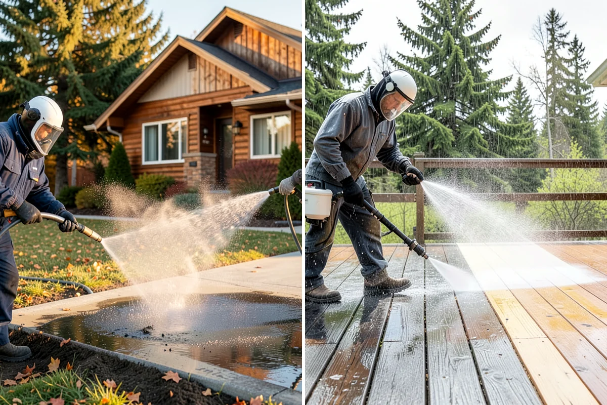 Outdoor Cushion Cleaning in Sedro-Woolley, Skagit County, WA - Vacuum loose debris and pretreat visible mildew spots