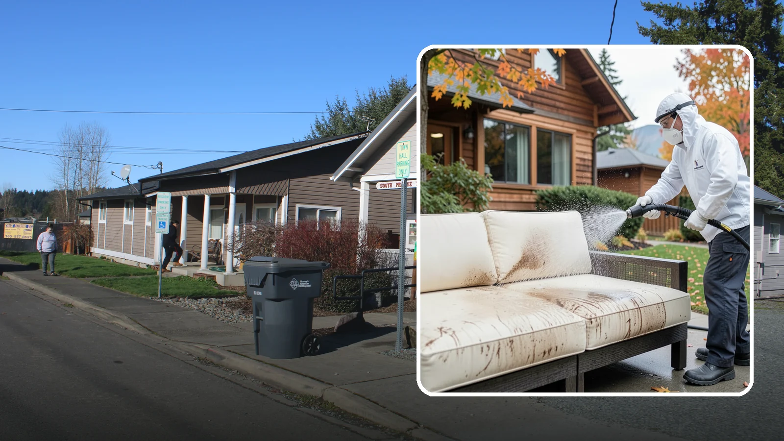 Outdoor Cushion Cleaning in South Prairie, Pierce County, WA - We wash, sanitize, and dry outdoor cushions to pull out the mustiness that settles in during long PNW wet seasons.
