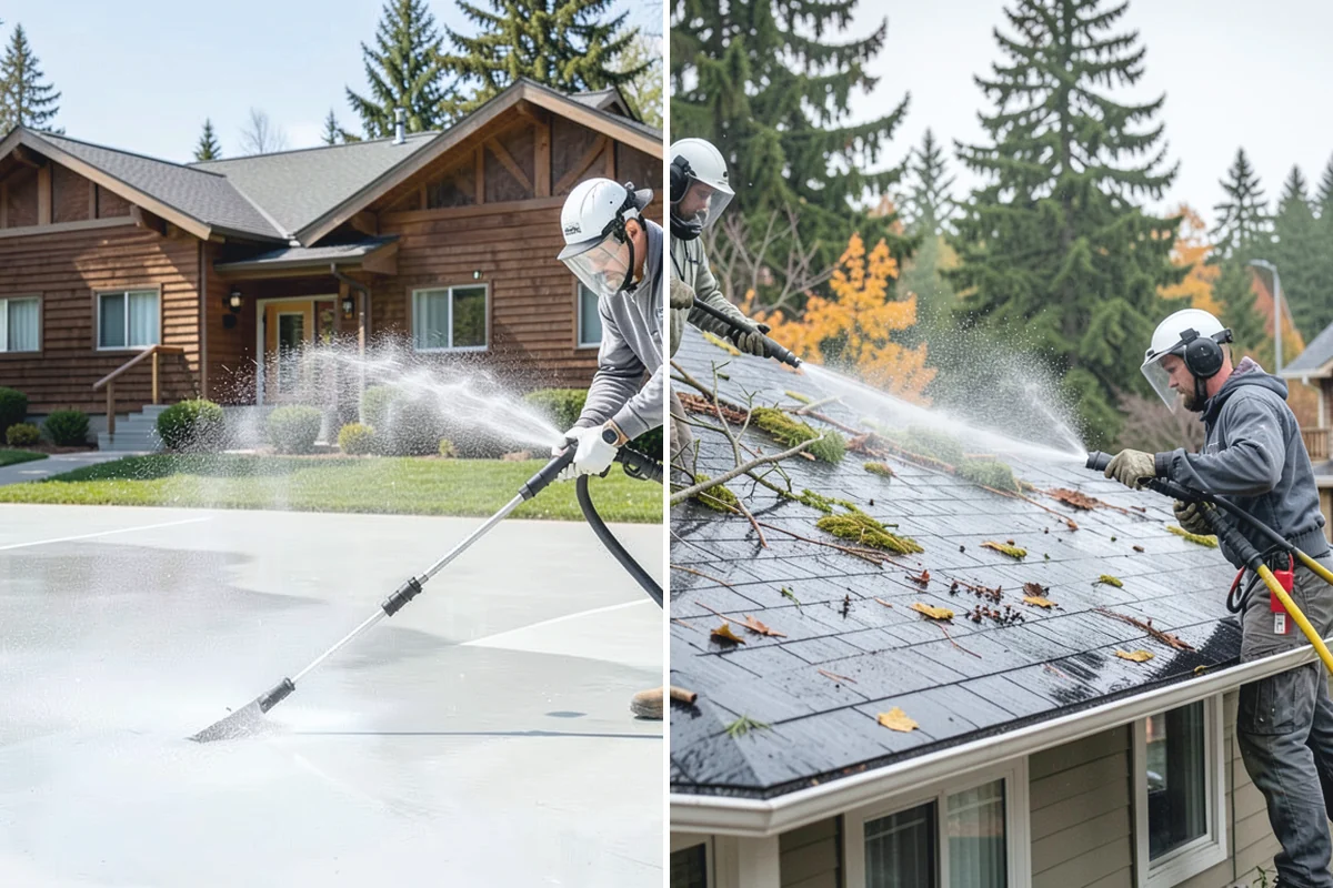 Outdoor Cushion Cleaning in South Prairie, Pierce County, WA - Vacuum loose debris and pretreat visible mildew spots
