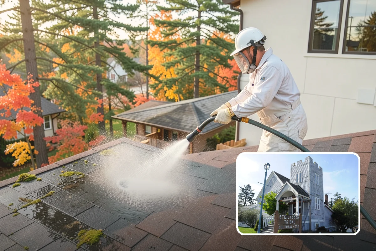 Outdoor Cushion Cleaning in Steilacoom, Pierce County, WA - Clears musty mildew odor caused by months of trapped moisture