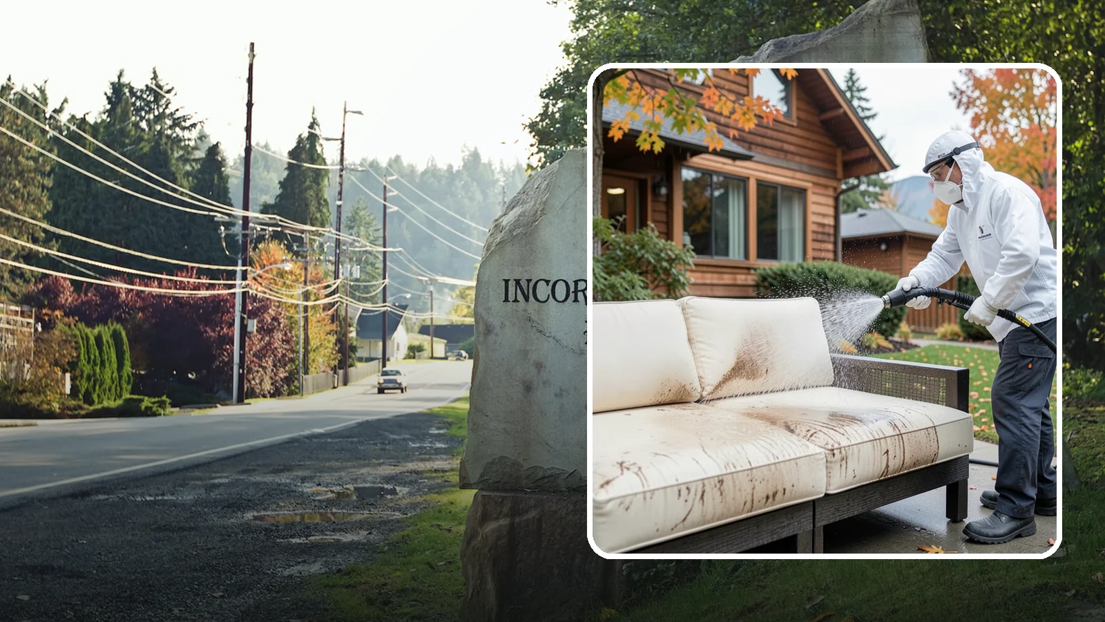 Outdoor Cushion Cleaning in Wilkeson, Pierce County, WA - We wash, sanitize, and dry outdoor cushions to pull out the mustiness that settles in during long PNW wet seasons.