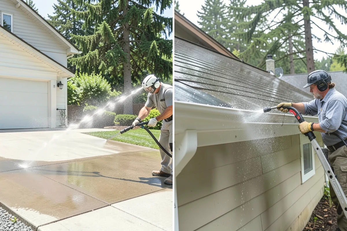 Outdoor Fireplace Cleaning in Burien, King County, WA - Clear ash and loose debris from the firebox area