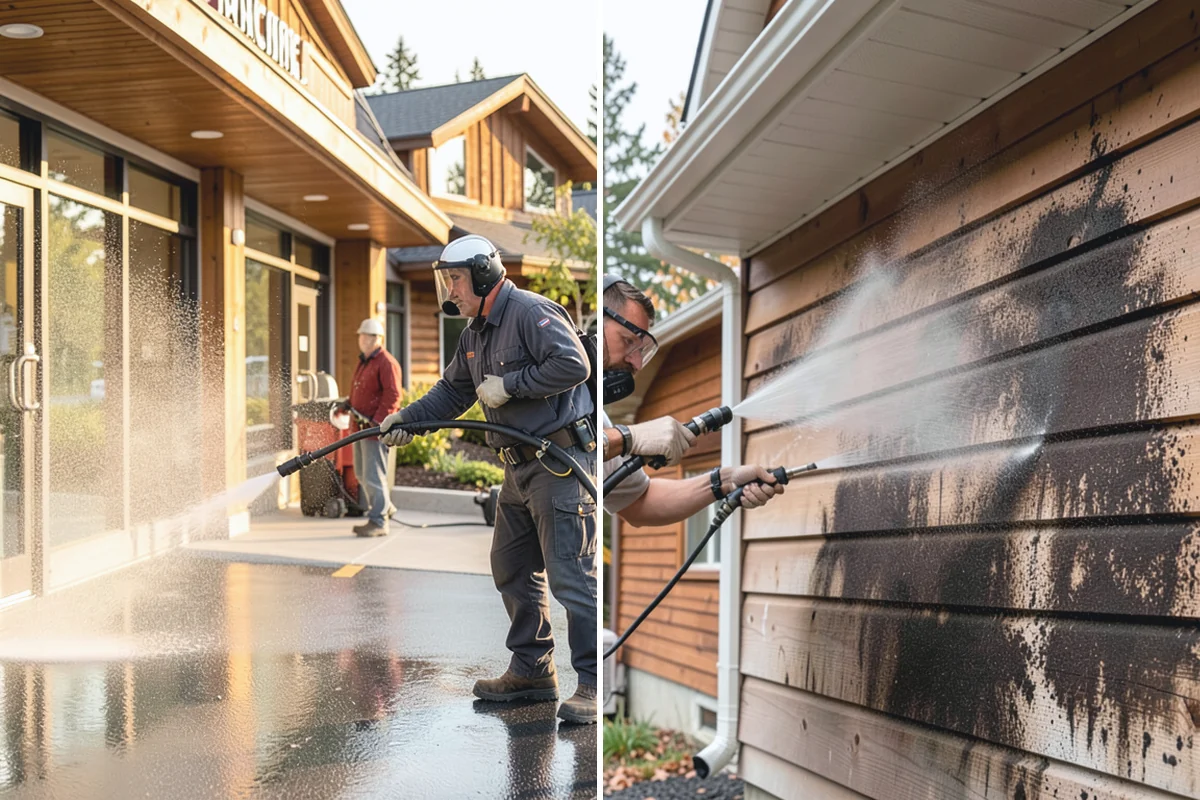 Outdoor Fireplace Cleaning in Coupeville, Island County, WA - Clear ash and loose debris from the firebox area