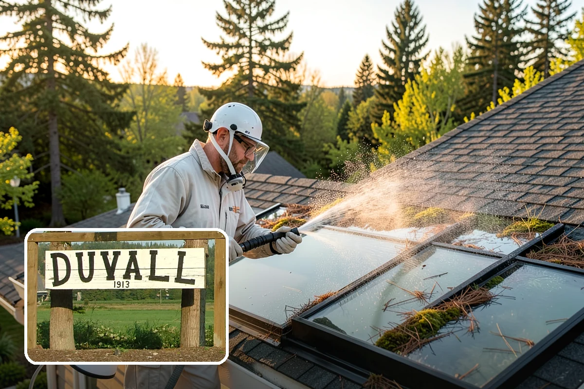 Outdoor Fireplace Cleaning in Duvall, King County, WA - Lifts soot and smoke staining from the masonry face