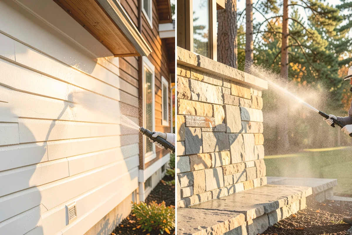 Outdoor Fireplace Cleaning in Eatonville, Pierce County, WA - Clear ash and loose debris from the firebox area