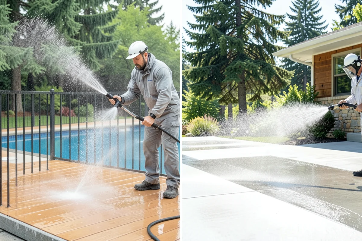 Outdoor Fireplace Cleaning in Enumclaw, King County, WA - Clear ash and loose debris from the firebox area