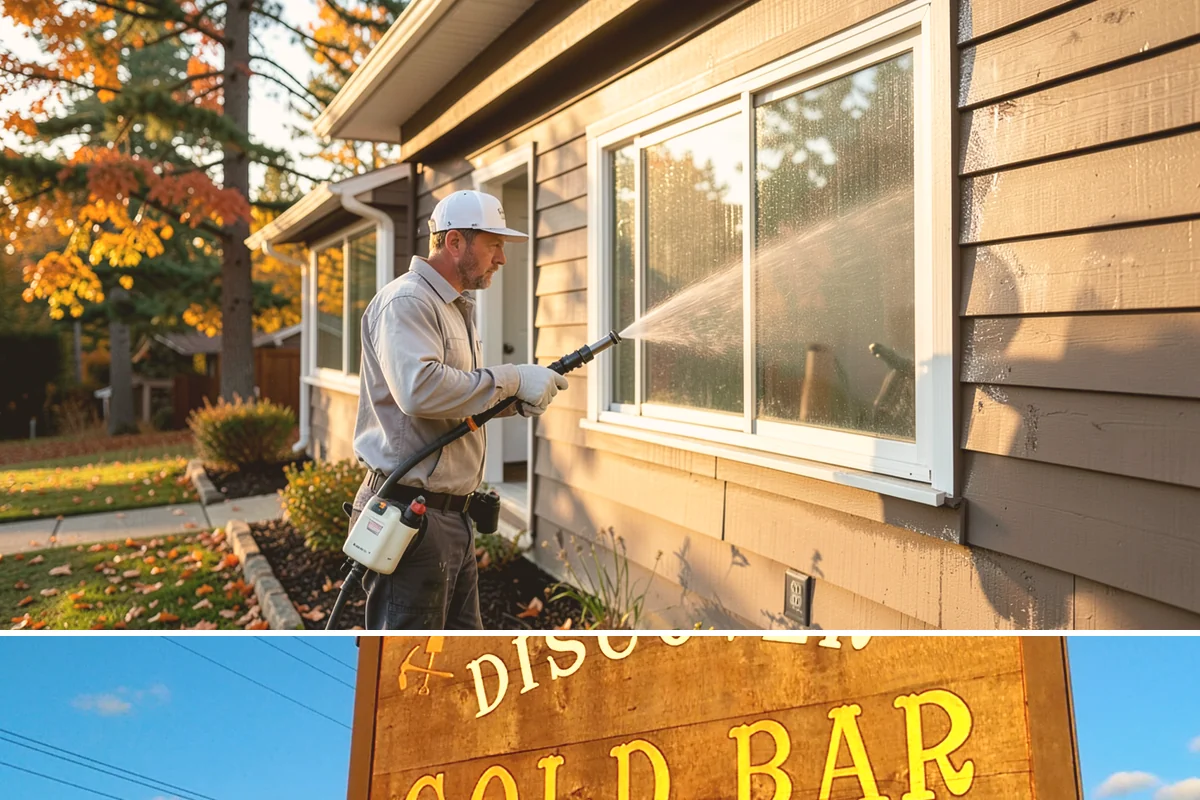 Outdoor Fireplace Cleaning in Gold Bar, Snohomish County, WA - Spring cleaning readies the fireplace for summer evenings, and a dry day helps the masonry treatments work fully.