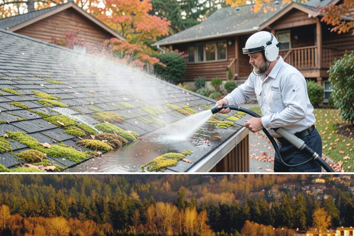 Outdoor Fireplace Cleaning in Kenmore, King County, WA - Spring cleaning readies the fireplace for summer evenings, and a dry day helps the masonry treatments work fully.