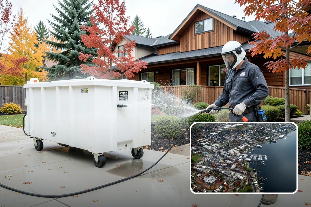 Outdoor Fireplace Cleaning in Kirkland, King County, WA - Lifts soot and smoke staining from the masonry face