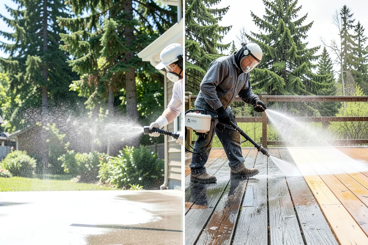 Outdoor Fireplace Cleaning in Lake Forest Park, King County, WA - Clear ash and loose debris from the firebox area