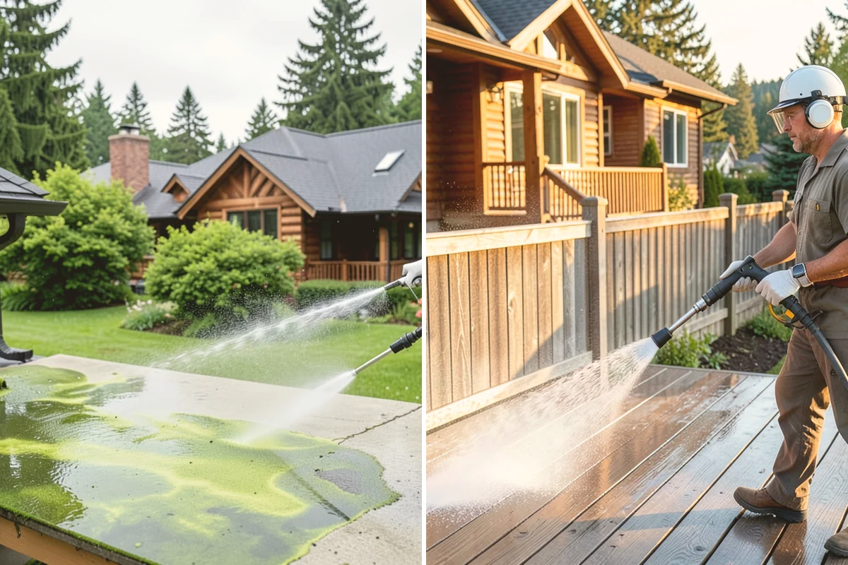 Outdoor Fireplace Cleaning in Lynnwood, Snohomish County, WA - Clear ash and loose debris from the firebox area