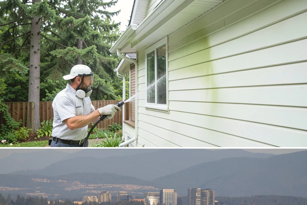 Outdoor Fireplace Cleaning in Medina, King County, WA - Spring cleaning readies the fireplace for summer evenings, and a dry day helps the masonry treatments work fully.