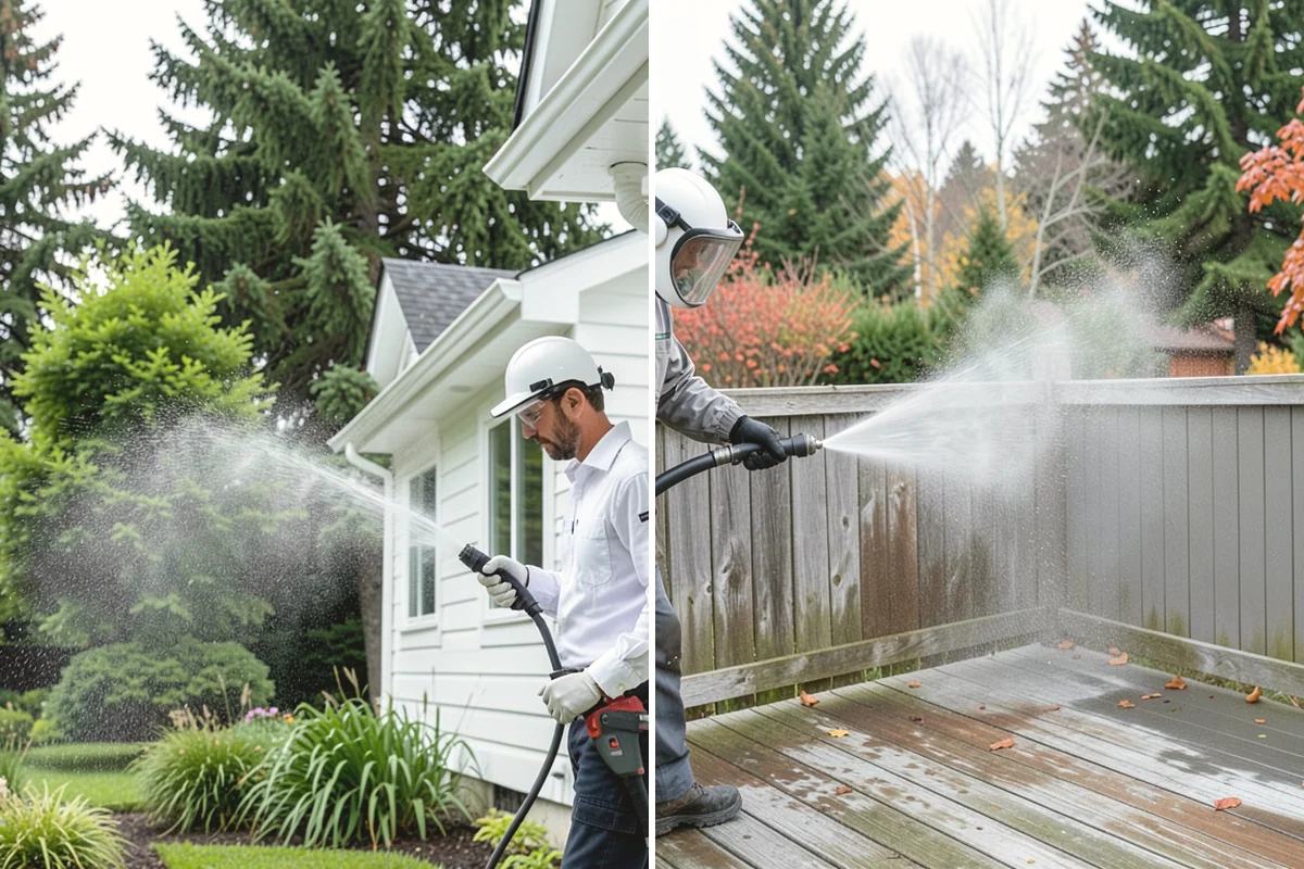 Outdoor Fireplace Cleaning in Mercer Island, King County, WA - Clear ash and loose debris from the firebox area